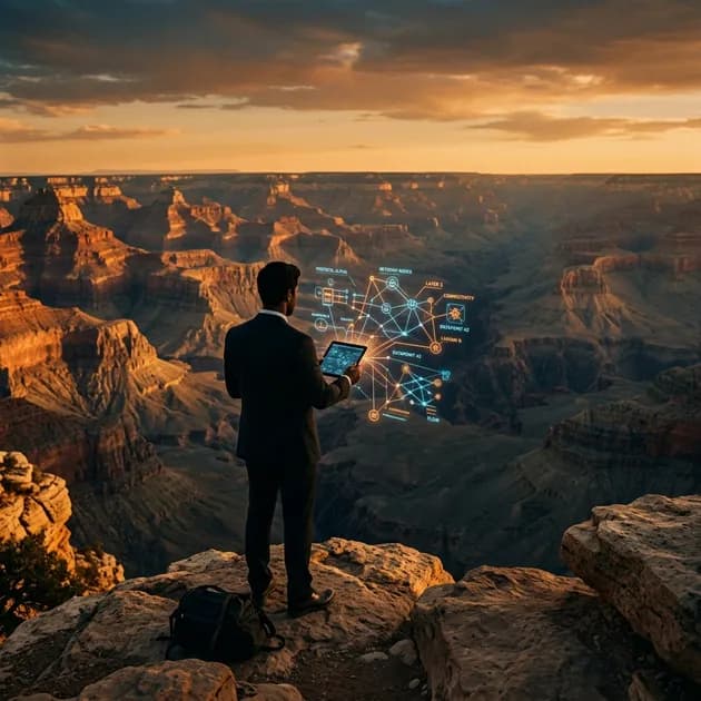 The Four Layers of AI Search Dominance: Why Traditional Websites Are Losing to Machine-Native Content